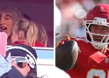 Taylor Swift Seen Cheering on Travis Kelce at Chiefs-Chargers Game