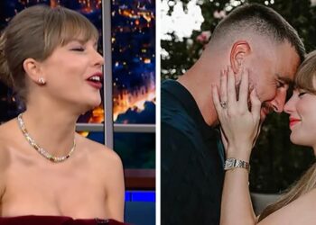 Taylor Swift Talks Travis Kelce Engagement on 'The Late Show With Stephen Colbert'