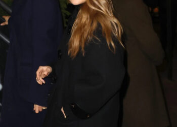 Taylor Swift was spotted heading to dinner at Chez Margaux on Tuesday evening in New York City. BACKGRID