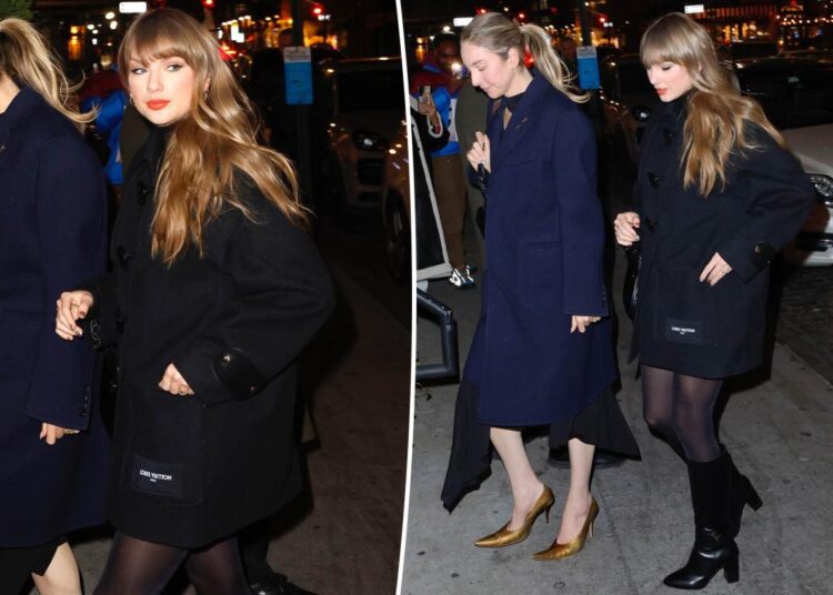Taylor Swift enjoys girls' night out with Este Haim ahead of her 36th birthday