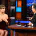 Scott Kowalchyk/CBS Taylor Swift on 'The Late Show With Stephen Colbert'