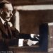 King George fell through his wicker chair and had to be helped up when he gave his broadcast in 1932