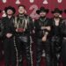 Grupo Frontera poses after winning an award for best norteno album at the 25th Latin Grammy Awards ceremony, Thursday, Nov. 14, 2024, in Miami. (AP Photo/Rebecca Blackwell)