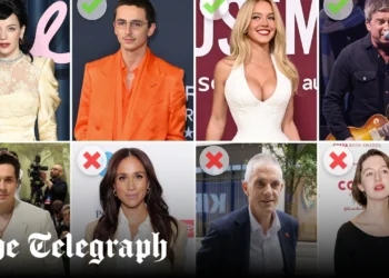 The 10 celebrity winners and losers of 2025