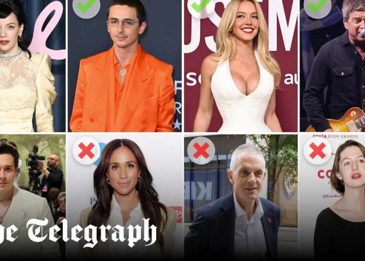 The 10 celebrity winners and losers of 2025
