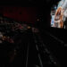 Fans watch a release party film for Taylor Swift's new album "The Life of a Showgirl" at a movie theater Friday, Oct. 3, 2025, in Nashville, Tenn. (George Walker IV/AP)