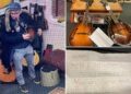Tipsy thief steals 2 mandolins from NJ music store, returns them days later with note saying 'I been drunk'