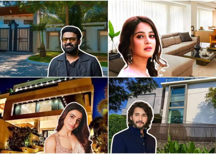 Top 15 Celebrity Homes in Hyderabad in 2025: Inside Prabhas’ ₹100 Crore Jubilee Hills Estate, Mahesh Babu’s Film Nagar Home, Allu Arjun’s Luxury Mansion and Samantha Ruth Prabhu’s ₹7.8 Crore Duplex | People