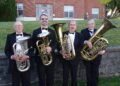 Tuba Quartet performs in Ilwaco