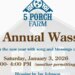 Wassail for the new year, country music and dancing