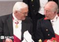 King Charles withj German President Frank-Walter Steinmeier