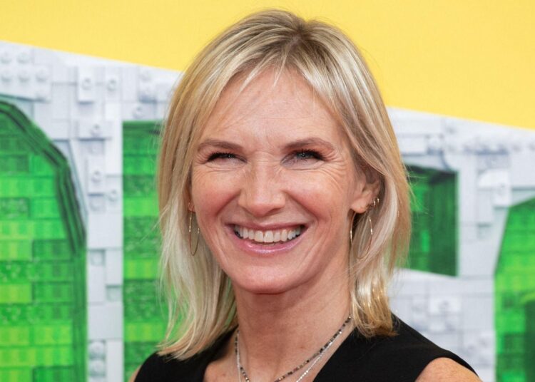 Jo Whiley attending the Piece By Piece Premiere and Closing Night Headline Gala of the 68th BFI London Film Festival at the Royal Festival Hall in London