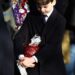 Prince Louis couldn't contain his glee after a royal fan gave the seven-year-old a massive tub of Lindor chocolates after the Christmas church service at Sandringham