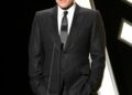 Ben Affleck speaks onstage at the 39th American Cinematheque Awards held at The Beverly Hilton on November 20, 2025 in Los Angeles, California.