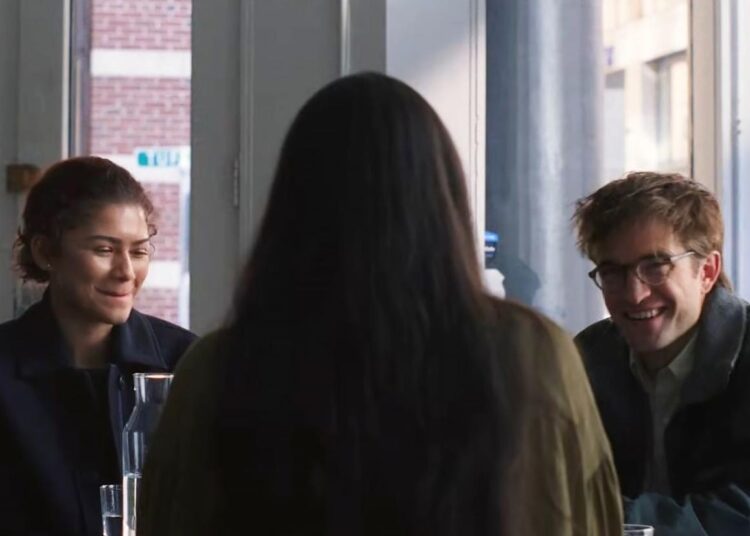 A24/Youtube Zendaya and Robert Pattinson in The Drama