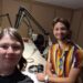 Asa Faust at KRCU Public Radio Station for Big Band Holiday Jukebox interview