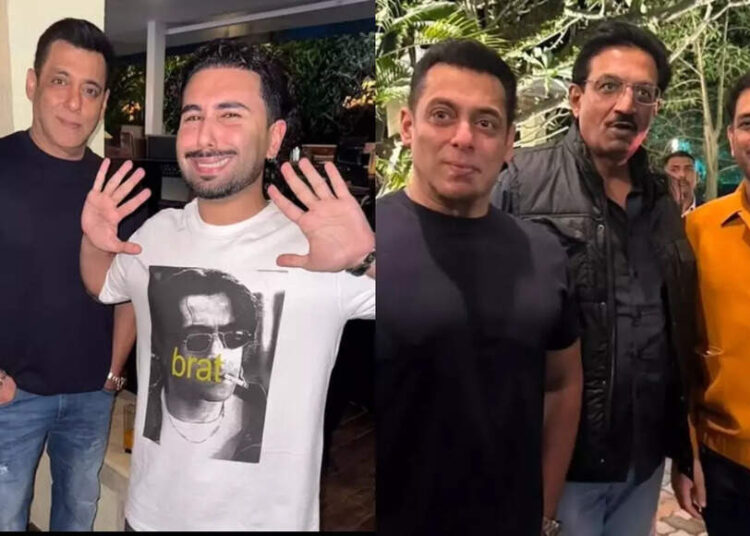 ‘Battle of Galwan’ star Salman Khan rides in style at 60th birthday; actor seen riding a cycle as he arrives for the party |