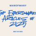 10 Best Entertainment Stories of 2025