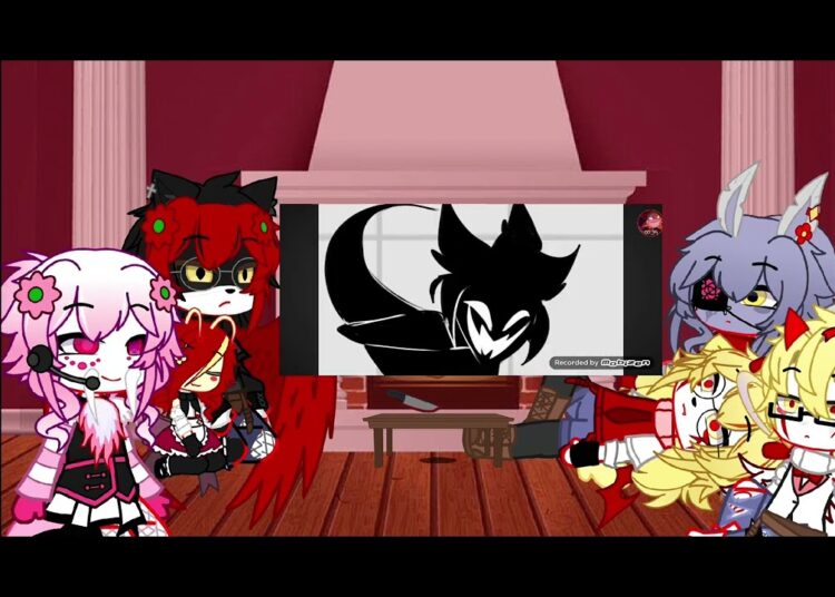 (( Re-uploaded)) hazbin hotel react to gossip