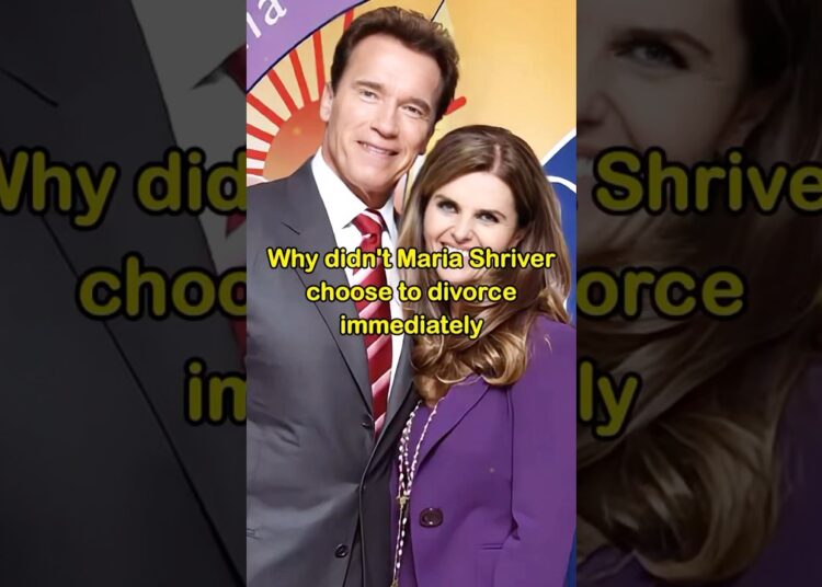 Why didn’t maria choose to divorce immediately-1#shorts#celebrity#mariashriver#arnoldschwarzenegger