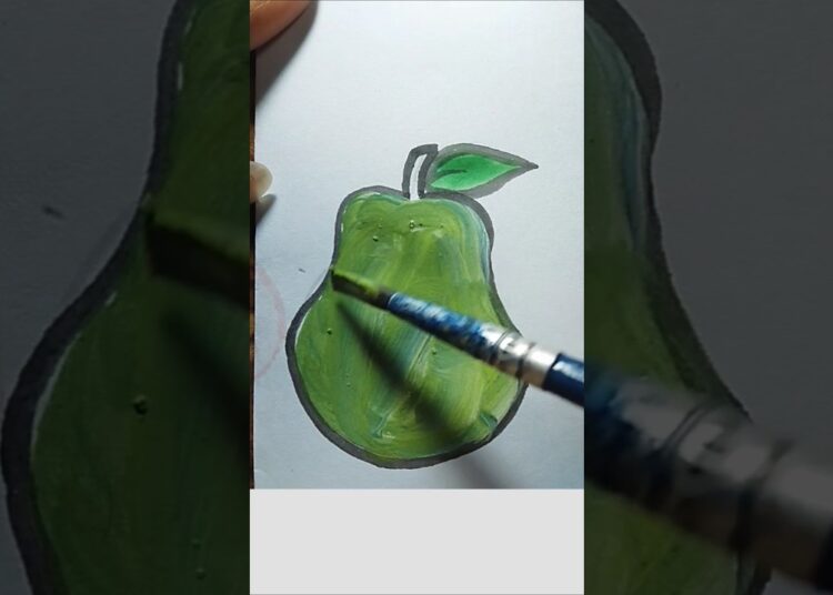 🍐Coloring 🍐 #foryou #creativeartemoji #creativeart #satisfying #painting #drawing #artist #trending