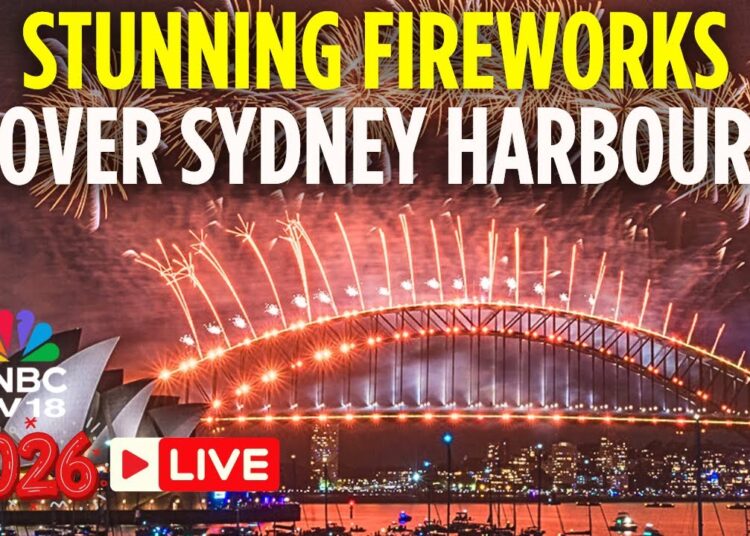 Australia New Year 2026 LIVE: Sydney Harbour NYE LIVE | New Year 2025 Fireworks Celebration | N18G
