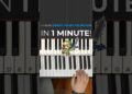 How to play Great Fairy Fountain on Piano in Under 1 Minute