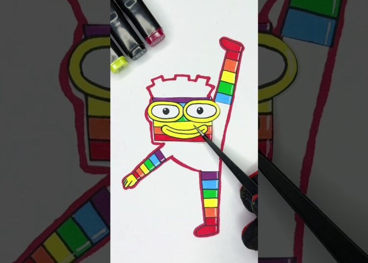 Sprunki Oc Seven Numberblock PuzzleMatching Game Challenge 😊 #art#drawing #draw
