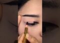 Perfect Eyeliner, Makeup Tutorial Cute Look, Skincare || Makeup Artists #shorts