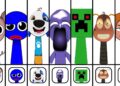 🔥 NEW Sprunki OCs Characters – Gossip Heather , Talking Hank , Minecraft , Aooni , Brown Larva