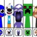 🔥 NEW Sprunki OCs Characters – Gossip Heather , Talking Hank , Minecraft , Aooni , Brown Larva