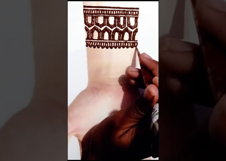 tere bina gujara hai #music #mehndi #shorts #youtubeshorts
