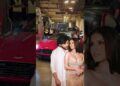 Tara Sutatria and Veer Pahariya New Aston Martin #tarasutaria #celebrity #shorts #veerpahariya