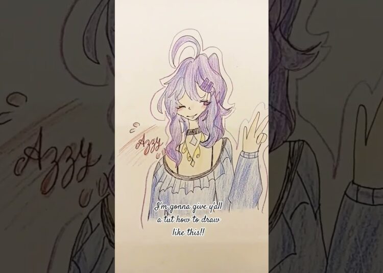 A tutorial✨💕 #art #creativity #drawing #song #trend
