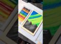 🌌 Easy Northern Lights Drawing | Oil Pastel Art  #art #drawing #oilpastel #shorts
