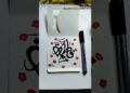 Fatma/Fatima name calligraphy #artandcraft #calligraphy #painting #youtubeshorts #viral #art #artist