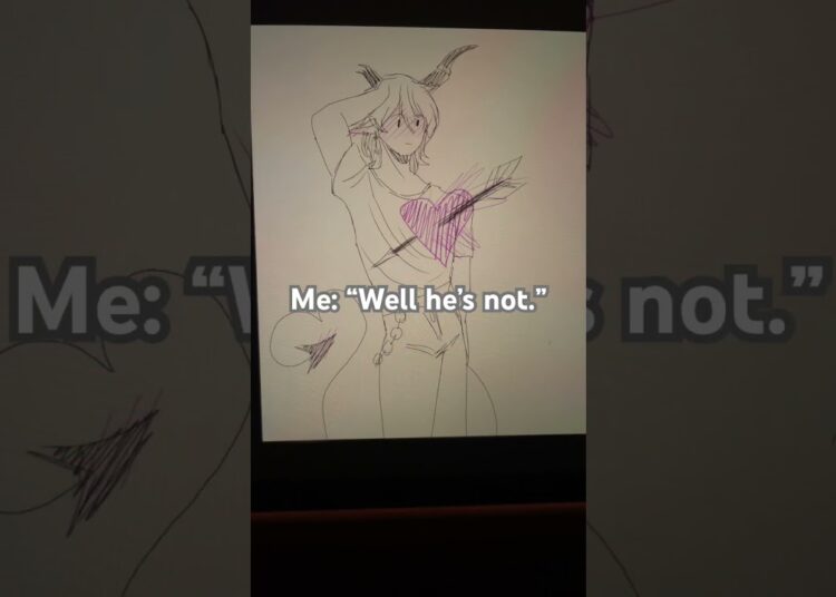 HES NOT GUYS😭 #art #fypシ #drawing #fyp #shorts #artist #digitalart #oc #webtoon #dragon #relatable