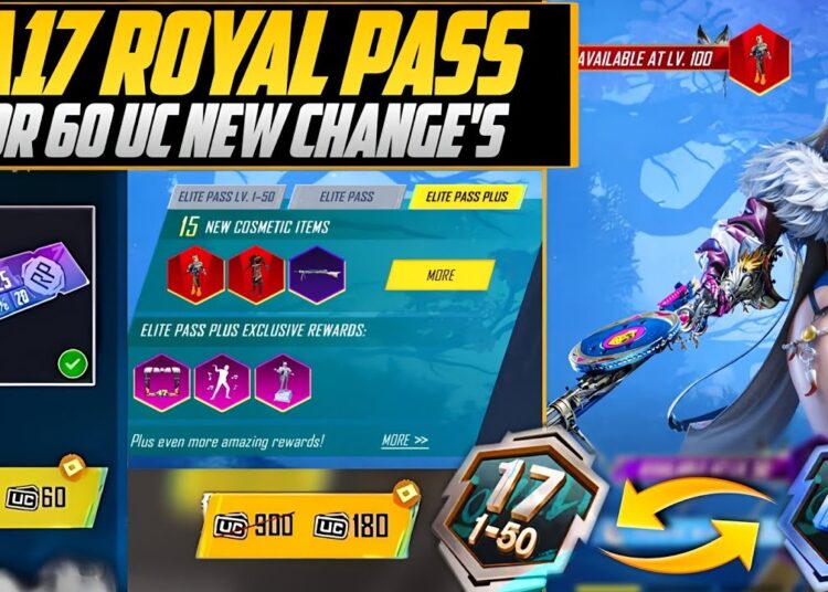 😱 A17 Royal Pass For 60 UC | Cheap Royal Pass Trick & A17 Pre-Order Perks New Changes | PUBGM