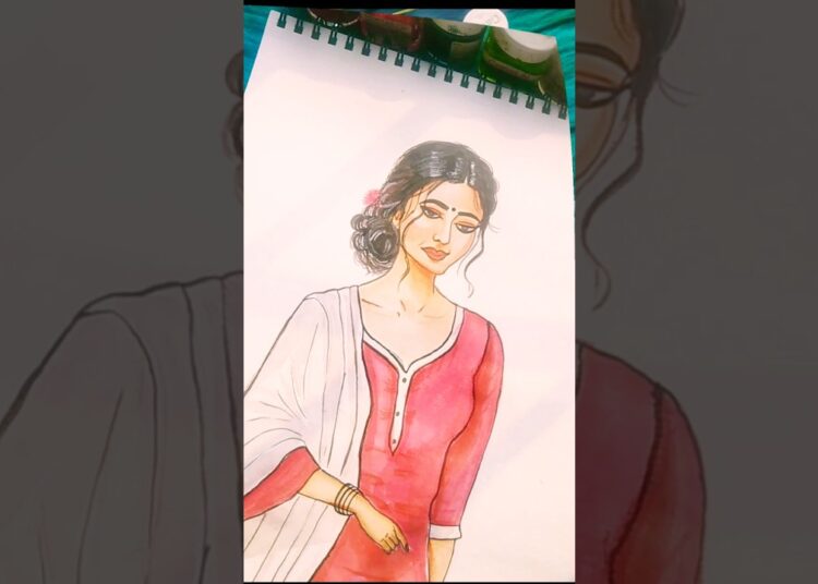❤️😘bengli girl💃#art #drawing #artist #shorts #youtube #song