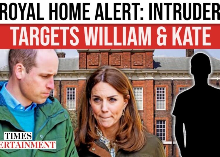 ROYAL SHOCK: Intruder Breaks Into William And Kate’s Home Twice Before Christmas | WATCH