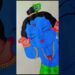 krishna ji painting ❣️ #art #drawing #artist #sketch #painting #vasudev #krishna #aura #ytshorts