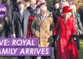 LIVE: Royal Family Attend Christmas Day Service at Sandringham