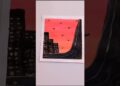 1. Sunset Cityscape Painting 🌇 | Relaxing Art #shorts#art