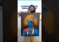 Please Support Me 🙏🥺 #artshorts #trending #artist #art #drawing #krishna #canvaspainting