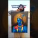 Please Support Me 🙏🥺 #artshorts #trending #artist #art #drawing #krishna #canvaspainting