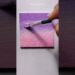 how to blend acrylic paint on canvas 😍💌☺#art #texture #artandcraft #creativity #diy #painting