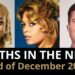Who Died This Week | End of December 2025 Celebrity Deaths & More