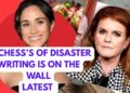 DUCHESS SCANDAL ..WRITING ON THE WALL #royal #meghan #news