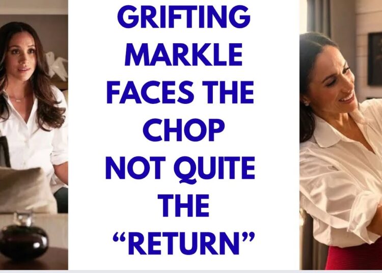 GRIFTING MARKLE FACING THE AXE! LATEST £#royal #meghan #princeharry