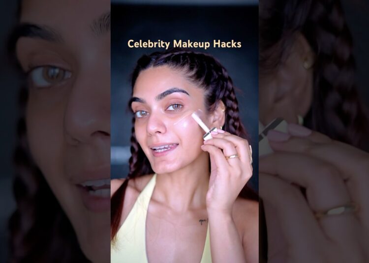 Celebrity *makeup hacks* 😍 Sonam Kapoor, Kim kardashian and Sabrina carpenter 🎀 #makeup